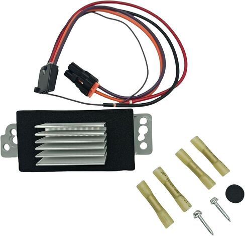4PCS 89018778 1581773 Blower Motor Resistor Kit for Chevy, for GMC Silverado,for Tahoe, for Suburban, for Sierra, for Yukon XL - AC Replaces in Saudi Arabia