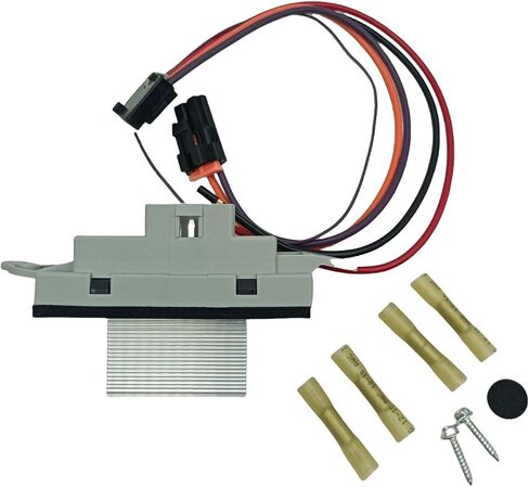 4PCS 89018778 1581773 Blower Motor Resistor Kit for Chevy, for GMC Silverado,for Tahoe, for Suburban, for Sierra, for Yukon XL - AC Replaces in Saudi Arabia