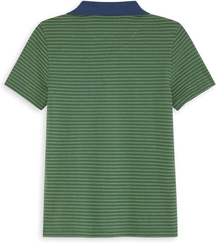 Scotch & Soda Boys' Classic Polo, Short Sleeve Collared Shirt, Embroidered Logo in Saudi Arabia