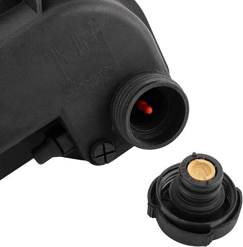 603-336 Coolant Reservoir Expansion Recovery Tank with Cap Replacement for BMW E36 E37 E53 X5 2000 2001 2002 2003 Z3 1999 2000 2001 2002, 17111705613, 17107503769, 17111468076 in Saudi Arabia