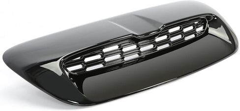 ECOTRIC Hood Scoop Compatible with 2007-2013 Mini Cooper S R55 R56 R57 R58 R59 Front Air Intake Vent Plastic Carbon Fiber Printing Color in Saudi Arabia