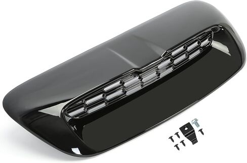 ECOTRIC Hood Scoop Compatible with 2007-2013 Mini Cooper S R55 R56 R57 R58 R59 Front Air Intake Vent Plastic Carbon Fiber Printing Color in Saudi Arabia