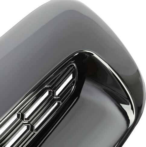 ECOTRIC Hood Scoop Compatible with 2007-2013 Mini Cooper S R55 R56 R57 R58 R59 Front Air Intake Vent Plastic Carbon Fiber Printing Color in Saudi Arabia
