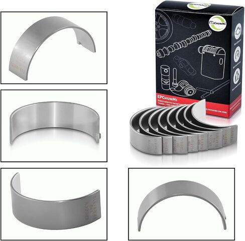 8PCS 23060-2E005 Connecting Rod Bearings Set for 2013-2021 Hyundai Elantra Tucson for Kia Soul Forte 1.8L 2.0L Engine Replace 23060-2E100 in Saudi Arabia