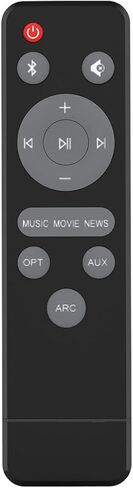 MZEIBO Soundbar جهاز التحكم عن بعد للتلفزيون، لمكبرات صوت التلفزيون in Kuwait