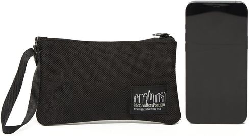 Manhattan Portage Union Pouch Wide CORDURA® Ballistic Fabric Black Label Accessories Carry Case With Wristlet Strap in Saudi Arabia