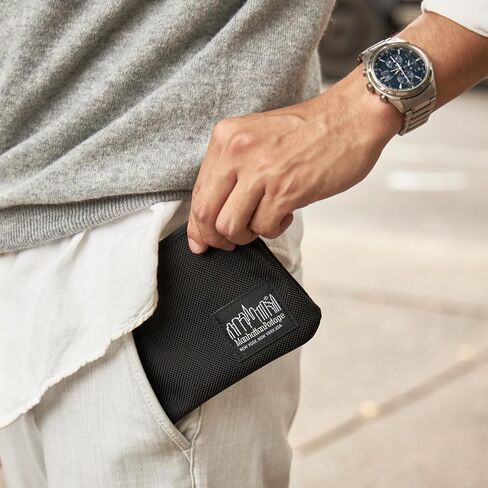 Manhattan Portage Union Pouch Wide CORDURA® Ballistic Fabric Black Label Accessories Carry Case With Wristlet Strap in Saudi Arabia