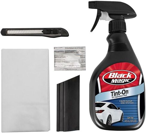 Rvinyl Automotive Car Window Tinting Kit Custom Precut Tint Computer Cut Outs (Front Side Windows Only) (Fits for US Coupe/Sedan/SUV/Van/Pickup Truck Only, Non-Semi) in Saudi Arabia