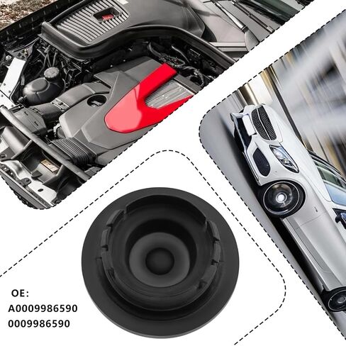 1 Pc Automobile Camshaft Cylinder Head Expansion Plug Cover A0009986590 0009986590 Compatible with Mercedes Benz OM273 OM272 Black in Saudi Arabia