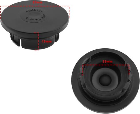 1 Pc Automobile Camshaft Cylinder Head Expansion Plug Cover A0009986590 0009986590 Compatible with Mercedes Benz OM273 OM272 Black in Saudi Arabia