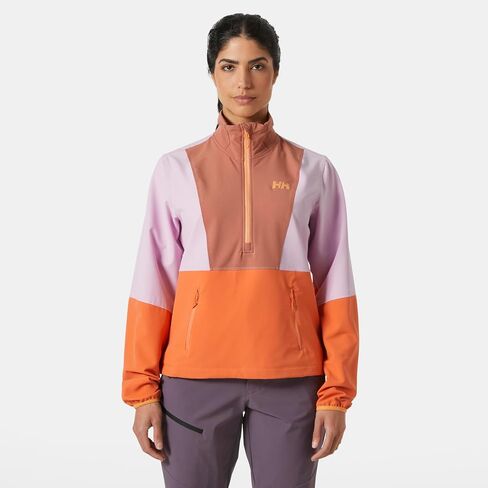 Helly -Hansen Cascade Shield Anorak - معطف خفيف الوزن للماء للسيدات ، سترة مقاومة للرياح مع غطاء محرك السيارة ، ملابس المطر في الهواء الطلق in Kuwait