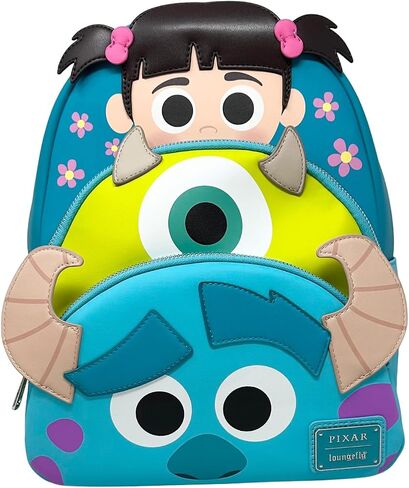 Loungefly Disney Monsters Inc Updated Womens Double Strap Shoulder Bag Purse in Saudi Arabia