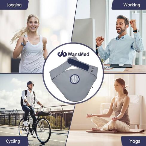 New Ostomy Belt with Stoma Guard and 50 Pairs of Stickers | Ultimate Protection for Your Ostomy Bag | Ostomy Bag Covers for Men and Women | Black(L) in Kuwait