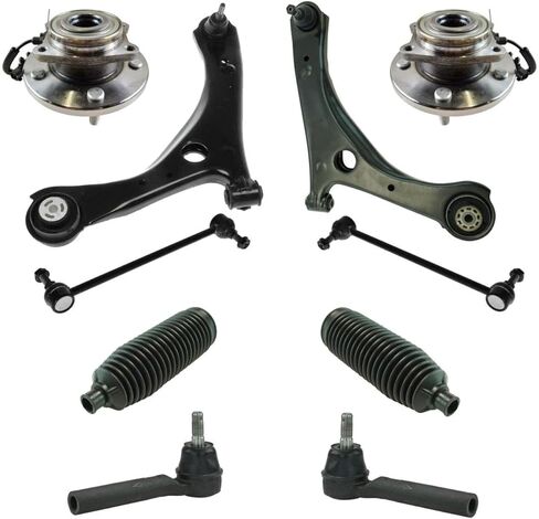 Front Control Arm Ball Joint Tie Rod Sway Wheel Bearing Suspension Kit 12pc 12pcs for Chrysler for Town & Country 2008-2010,for Dodge for Grand Caravan 2008-2010 in Saudi Arabia
