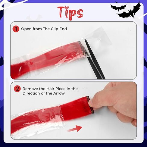 9 Pcs Halloween Costume Quinn Accessories,【Red+Blue Face Body Paint Stick】【 Red+Blue Clip in Hair Extensions】【 Black Liquid Eyeliner Stamp】 Makeup Kit for Harley Costume Cosplay Women Girls Kids in Saudi Arabia