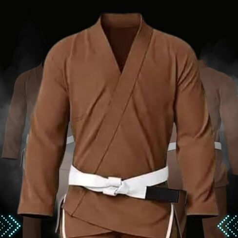 RightPunch Ultimate Brazilian Jiu Jitsu Gi - Preshrunk للجنسين BJJ GI خفيفة الوزن 450 GSM القطن in Kuwait