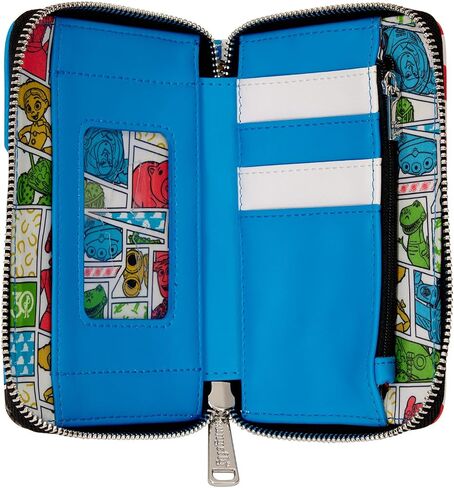 Loungefly Pixar Toy Story 30th Anniversary Buzz Lightyear Zip حول المحفظة in Saudi Arabia