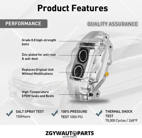 Disc Brake Caliper for Chevy Silverado 1500 1999-2006 Automotive Replacement Brake Calipers in Saudi Arabia