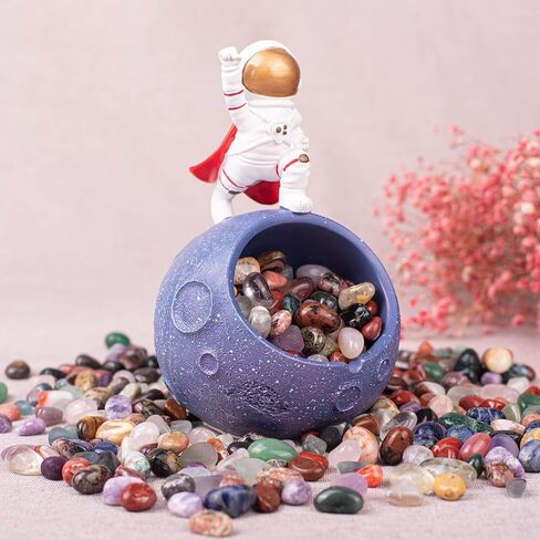 مجموعة رقائق بلورية مختلطة مصقولة ، 0.4 بوصة ، 128 قطعة - أحجار متداعية بالمرور والبلورات بشكل كبير للشفاء ، ريكي ، التأمل ، السحر والديكور المنزلي in Kuwait