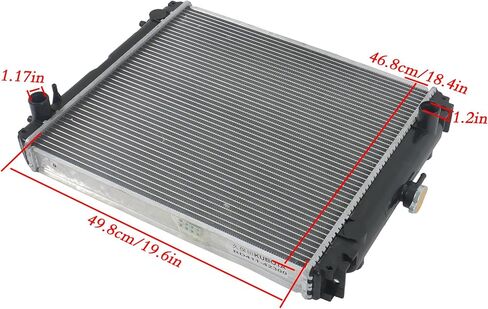 Excavator Aluminium Radiator Replacement for Kubota KX121-3S KX161-3 U50-3 U45-3ST U45-3 in Saudi Arabia