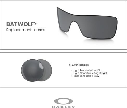 Oakley Original Batwolf Replacement Lenses for Gen for Women+ Bundle Microfiber Bace in Saudi Arabia