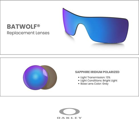 Oakley Original Batwolf Replacement Lenses for Gen for Women+ Bundle Microfiber Bace in Kuwait