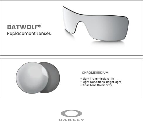 Oakley Original Batwolf Replacement Lenses for Gen for Women+ Bundle Microfiber Bace in Kuwait
