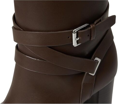 Lauren Ralph Lauren Women's Collins Calfskin Tall Boots Heel Knee High in Saudi Arabia