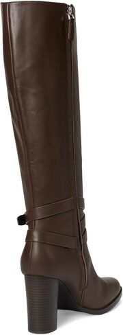 Lauren Ralph Lauren Women's Collins Calfskin Tall Boots Heel Knee High in Saudi Arabia