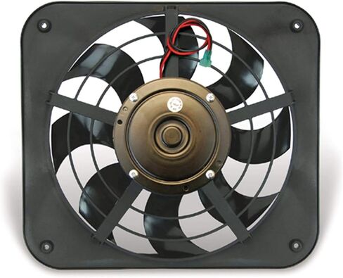 143 Lo-Profile S-Blade Electric Pusher Fan Black in Saudi Arabia