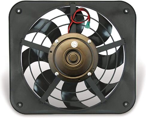 143 Lo-Profile S-Blade Electric Pusher Fan Black in Saudi Arabia