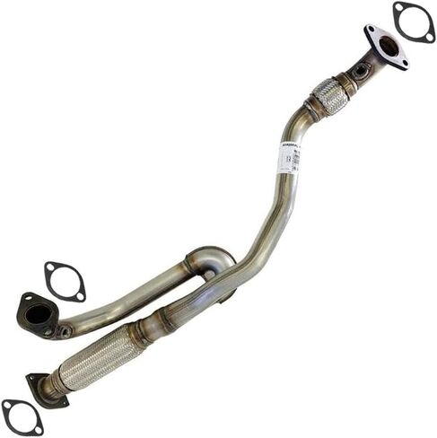 العادم الشمالي الشرقي | أنبوب الفولاذ المقاوم للصدأ y Flex Pipe متوافق مع Enclave & Traverse & Acadia 2009-2017 | Acadia Limited 2017 | Outlook 2009-2010 3.6L | وشملت حشيات حرة in Saudi Arabia