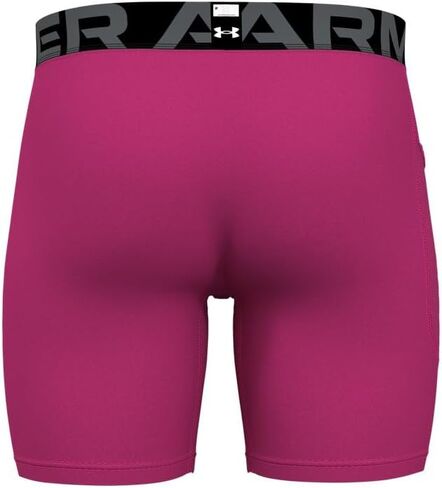 شورت رجالي مضغوط من Under Armour مقاس 4XLT أحمر وأبيض، مقاس 4X-Large in Saudi Arabia