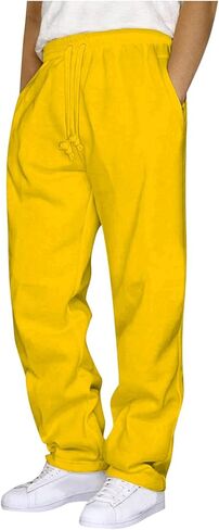 سروال شحن Muscularfit للرجال 2025 الرياضة الفضفاضة مرنة الخصر الرباط عرقلة Sweatpant على الطراز غير الرسمي للارتداء اليومي in Kuwait