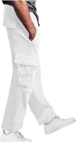 سروال شحن Muscularfit للرجال 2025 الرياضة الفضفاضة مرنة الخصر الرباط عرقلة Sweatpant على الطراز غير الرسمي للارتداء اليومي in Kuwait