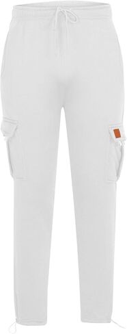 سروال شحن Muscularfit للرجال 2025 الرياضة الفضفاضة مرنة الخصر الرباط عرقلة Sweatpant على الطراز غير الرسمي للارتداء اليومي in Kuwait