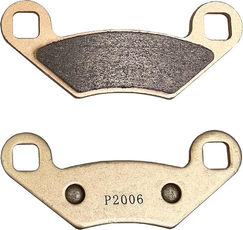 Demon Powersports Front/Rear Left/Right Sintered Brake Pads for Polaris Big Boss/Magnum/ATP/Predator/Outlaw/Sportsman/RZR, High-Density Sintered Metallic Material (See Fitment Details in Description) in Saudi Arabia