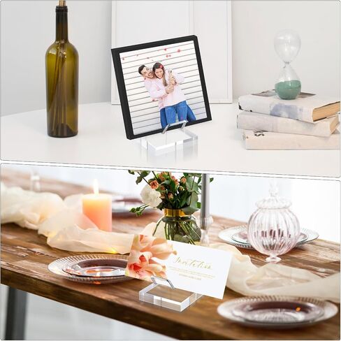 8 PCS Rock Display Stand ، Crystal يقف للعرض مع القاعدة المعدنية وقاعدة الأكريليك ، Rock Stand للمعادن ، الجيوود ، رقائق العقيق ، القطع الفنية (الفضة) in Saudi Arabia