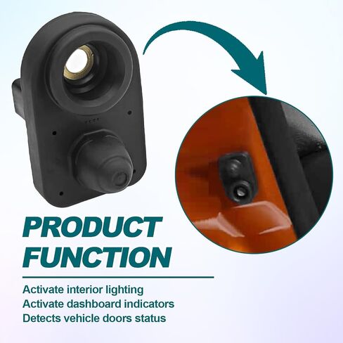 25360-1HA1B Door Jamb Switch Assembly Compatible with Nissan 2013-2022 Altima Rogue Pathfinder Murano Titan Sentra Door Jamb Ajar Sensor Lamp Switch in Saudi Arabia