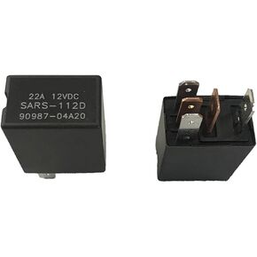 BGPHQLHOD SARS-112D SARS 112D SARS112D 12V Relay Fog lamp Relay for car Fuse Box 22A 4PIN 5PIN(SARS-112D 4PIN) in Saudi Arabia