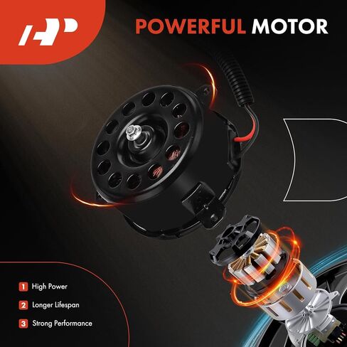 محرك مروحة المبرد A-premium متوافق مع Hyundai Veloster 2013 2014 2015 2015 2017 ، 1.6L ، Turboarged in Saudi Arabia