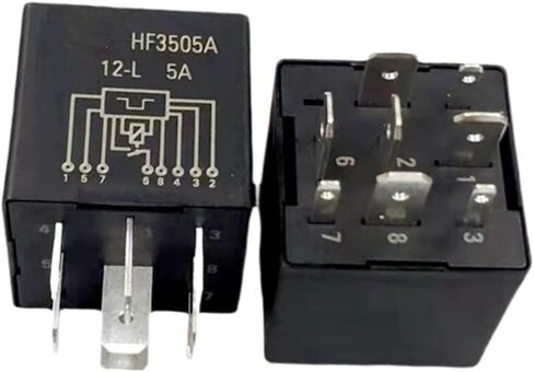 HF3505A 12-L 5A Automobile Rear lamp Relay 8-pin in Saudi Arabia