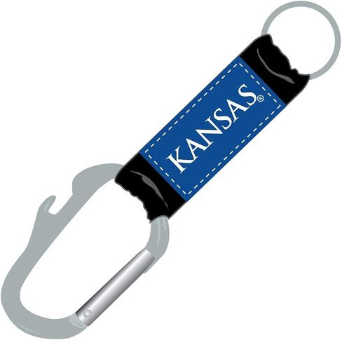 Pro Specialties Group Kansas Jáyhawks Keychain Carabiner Wordmark in Saudi Arabia