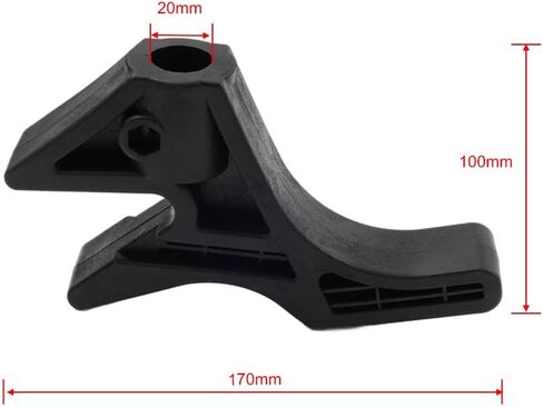 SIKUAI 1pc 170mmx100mm Bead Pusher Breaker Tire Demount Head Auxiliary Block Demolition Tyre Changer Tire Repair Nylon Black in Saudi Arabia