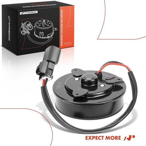 A-Premium A/C Condenser Fan Motor Compatible with Honda Civic 1992-1998, Civic del Sol 1993-1997, with Air Conditioning in Kuwait