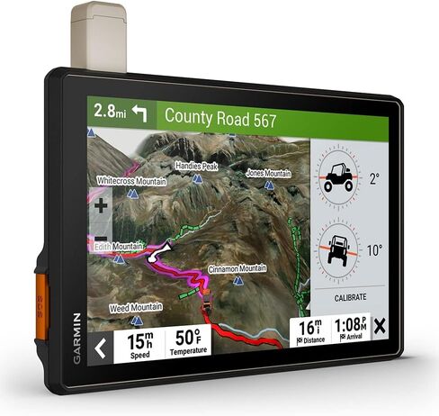 Garmin Tread XL Overland 10" Powersport Navigator Bundle - High-Performance Off-Road GPS ATV Navigator, Touchscreen Display - Includes PlayBetter 5000mAh Portable Charger in Saudi Arabia