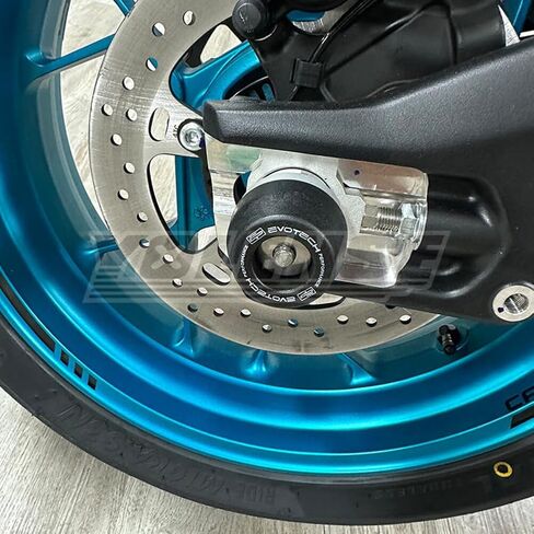 ALmart Motorcycle Front and Rear Fork Axle Slider Wheel Protector Crash Guard Fit for CFMOTO 675SR 675SR-R 675SS in Saudi Arabia