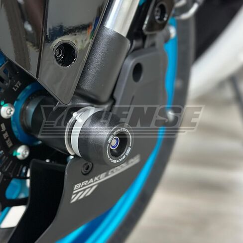 ALmart Motorcycle Front and Rear Fork Axle Slider Wheel Protector Crash Guard Fit for CFMOTO 675SR 675SR-R 675SS in Saudi Arabia