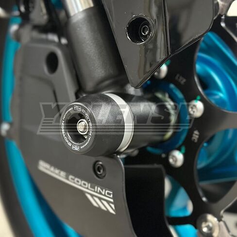 ALmart Motorcycle Front and Rear Fork Axle Slider Wheel Protector Crash Guard Fit for CFMOTO 675SR 675SR-R 675SS in Saudi Arabia