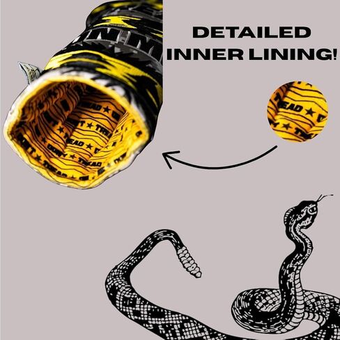 Pins & Aces Golf Co. غطاء رأس ممتاز Don't Tread On Me - جلد عالي الجودة، غطاء رأس مصنوع يدويًا - قم بتصميم حقيبة الجولف الخاصة بك وتخصيصها - تصميم كلاسيكي مستوحى من الرحلات الأمريكية والوطنية in Saudi Arabia